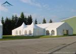 White Arabic Large Wedding Tents PVC Fabric For Outdoor Event