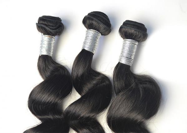 Charming Peruvian Virgin Remy Hair / 28'' Peruvian Curly Hair Weave