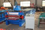 Double Deck Ppgi Roof Sheet Making Machine Plc Control