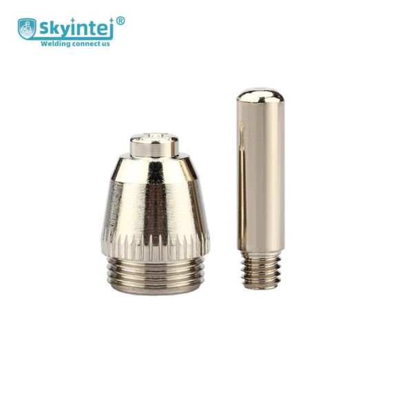Copper Gas Cutting Torch Plasma Consumable Part Ag60 Plasma Cutting Nozzle Tips