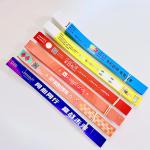 Printable Tyvek Paper Wristbands With Sequential Numbering Barcoding