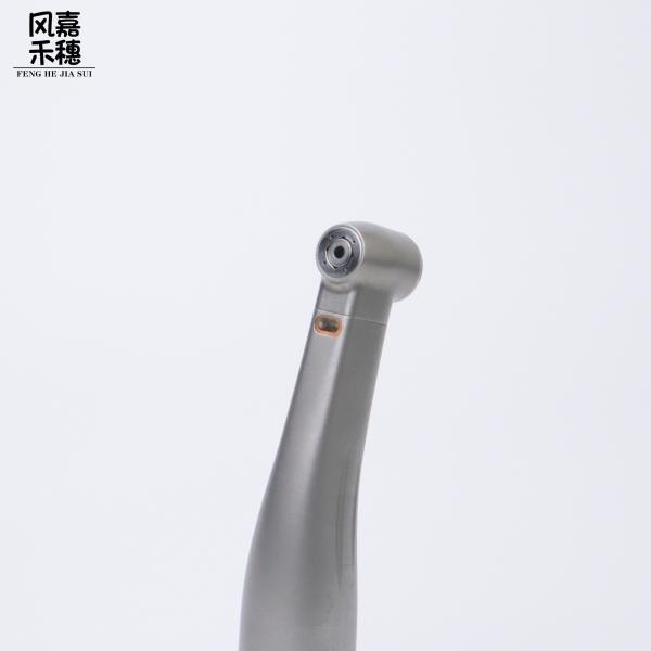 Silver Dental Low Speed Handpiece Precision Push Button Standard Head