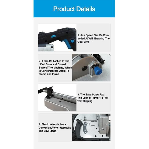 Multifunction Small Fully Automatic Vertical Band Saw Cold Saw Metal Cutting Machine Machine