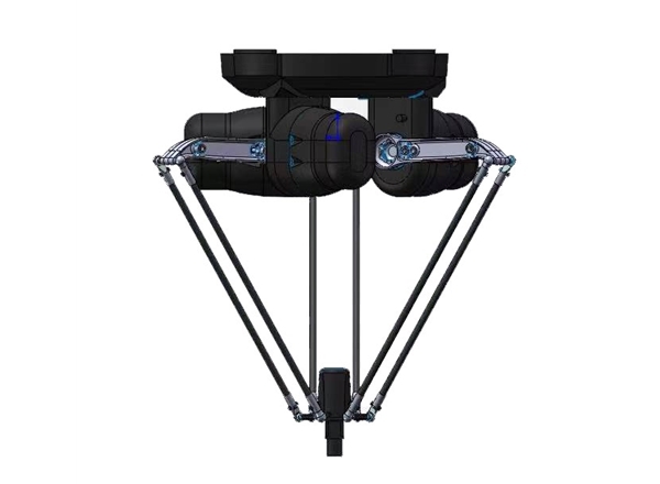 Buget-friendly Fast Dynamic Response QS-D-B-600 Delta pick and place robot for wetwipes