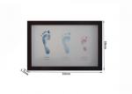 Customized Shape Baby 1st Year Hand And Footprint Picture Frame Non Toxic Ink