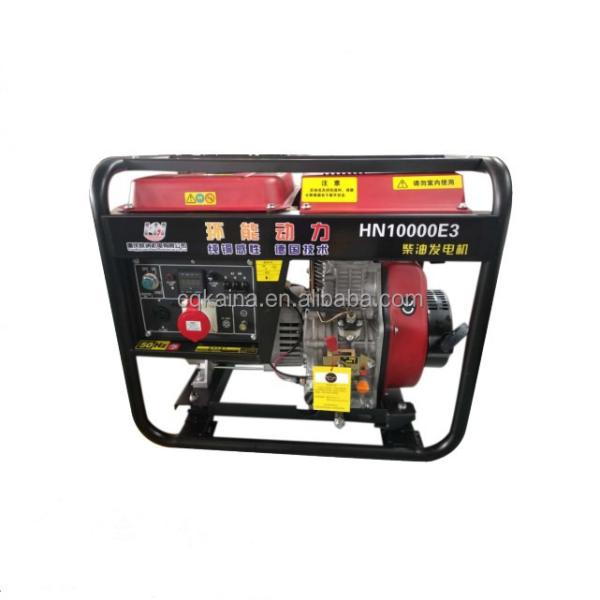 AC three phase small portable diesel generator