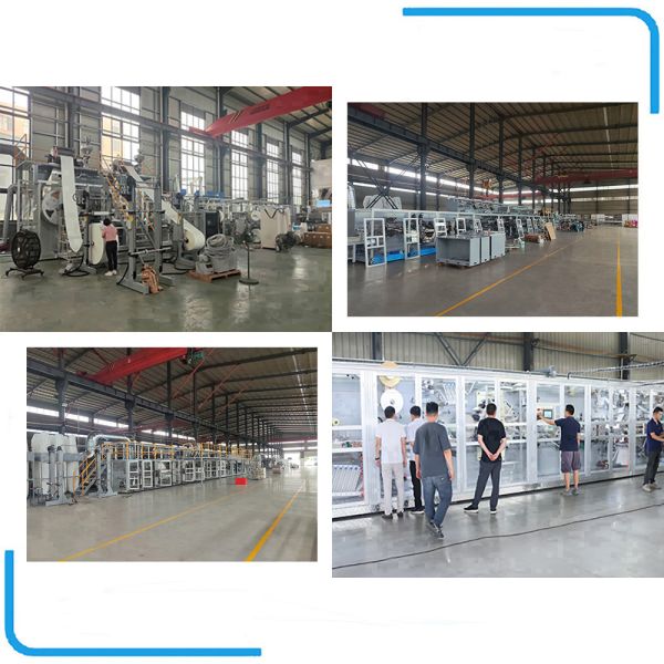 Full Automatic High Standard Sanitary Pad Making Machine Intelligent Control