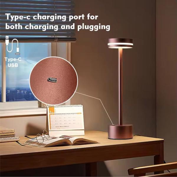 Atmosphere Led Desktop Light 5V USB Rechargeable LED Table Light With Brightness Control