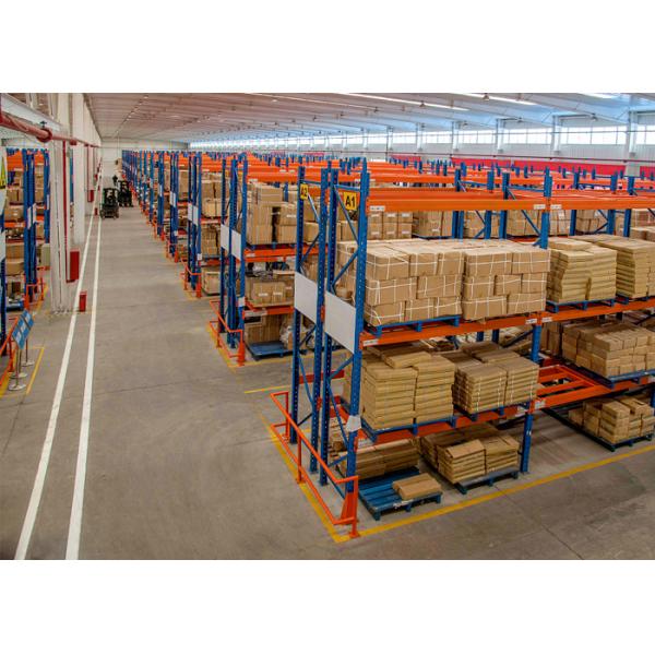Customized Heavy Duty Storage Racks , Selective Warehouse Pallet Storage Rack Systems