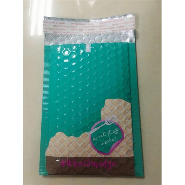 Lake Blue Metallic Bubble Mailers Padded Envelopes 145x210mm #C For Lipstick