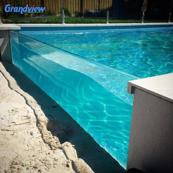 Acrylic Villa Pool 6ft Deep Balboa Controlled Rectangular Above Ground Swim Pool