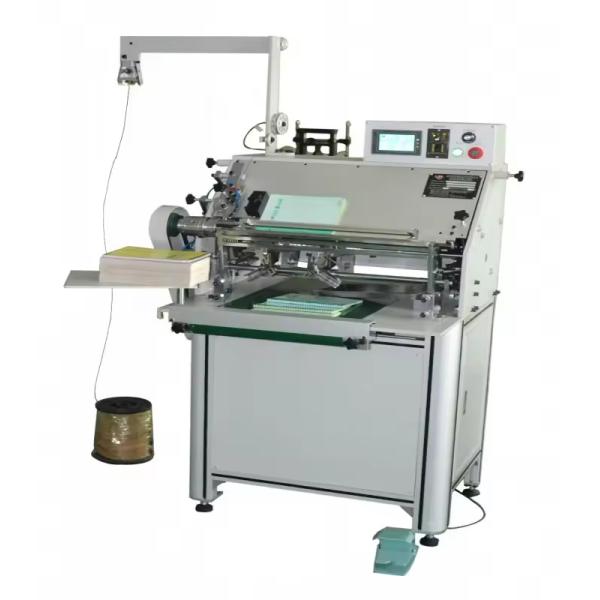 1300 Books/Hour Semi Automatic Single Loop Wire Coil Book Binding Machine Spiral Wire Binding Machine Equipment