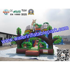 Buy cheap Custom Animal Inflatable Slide / Inflatable Dry Slide with Fire Resistant product