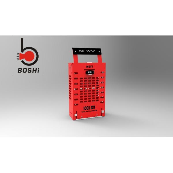 Heavy Duty Safety Lockout Kit Integrated Store Space With Mask Design