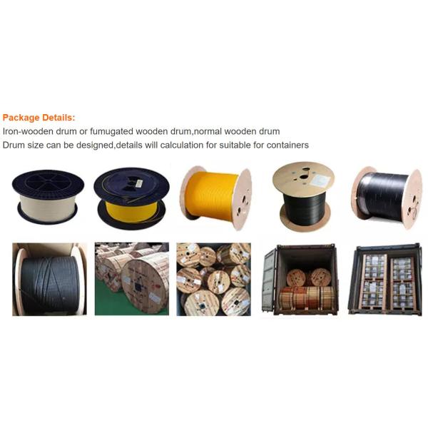 Flexible Tight Buffer Fiber Optic Distribution Cable Multimode Indoor Orange Color