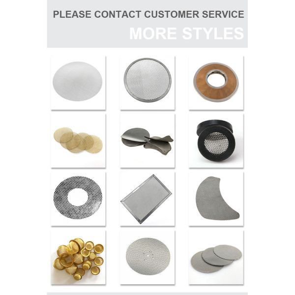 Uniform Hole Size Sintered Wire Mesh Filter For Oil Water Separation 2