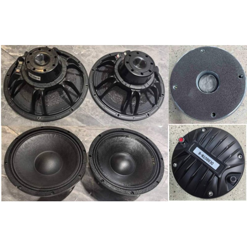 High Performance Double Line Array Pa Speaker 600w Light Weight 12 Inch