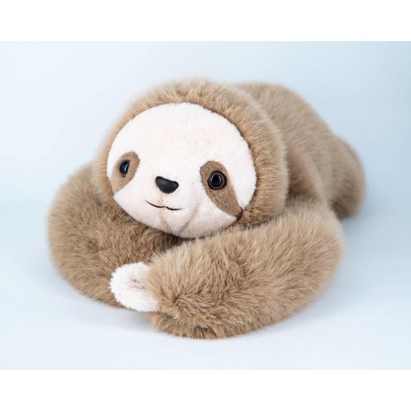 Manufacture Stress Relief and huggable Soft Sloth Plush Stuffed Sloth Pillow