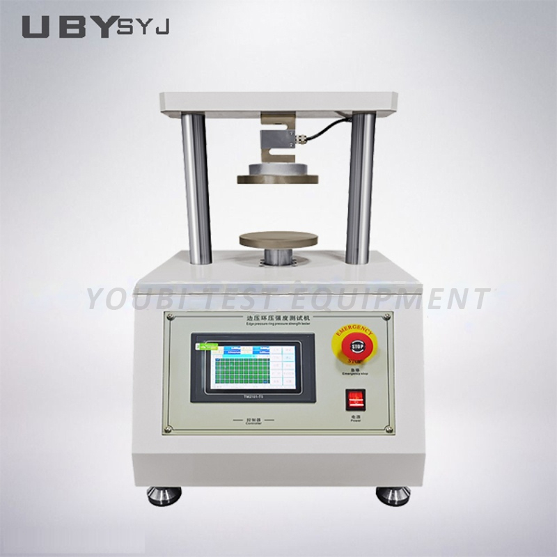 UP-6000 Digital Automatic Edge Ring Crush Tester with Built-in Memory for 1000 Test Results, 2000N Capacity, and Computer Control