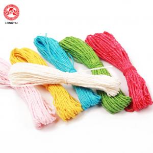 Buy cheap 1.5mm Diameter 2 Plies Twisted Paper Rope For Decoration / Polypropylene Tying Twine product