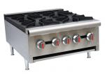 Commercial Restaurant Cooking Equipment Table Top Gas Stove With 1 / 2 / 4 / 6