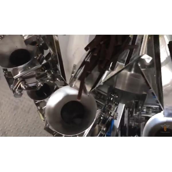 High Precision PLC Control AC220V Individual Cookie Packaging Machine