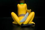 Yellow Color Mini Collectible Toys , Children'S Collectible Toys 6*5*3cm