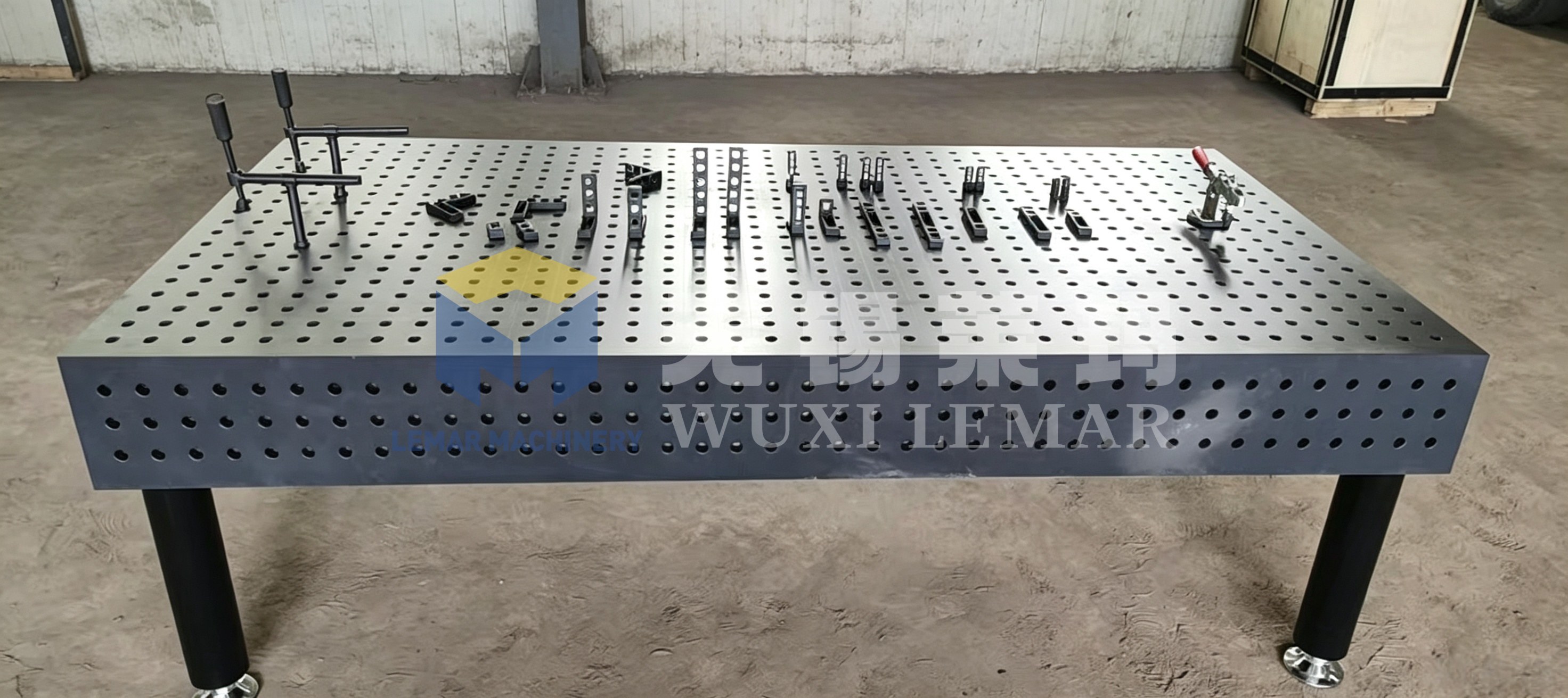 Robust Nitrided D16 Welding Bench For Repeatable Workshop Welding Assembly