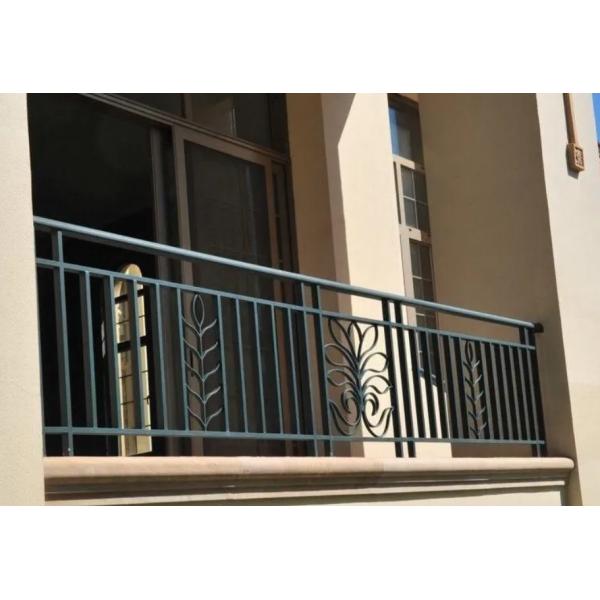 ISO Certificate Handrail Stairway Metal Stair Iron Hand Rail