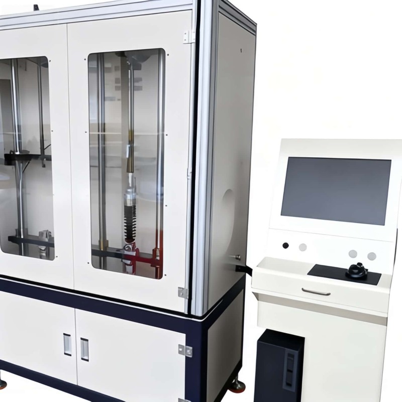HUAKAI Shock Absorber Durability Fatigue Life Testing Machine Vertical Vibration Computer Control High Precision Displacement