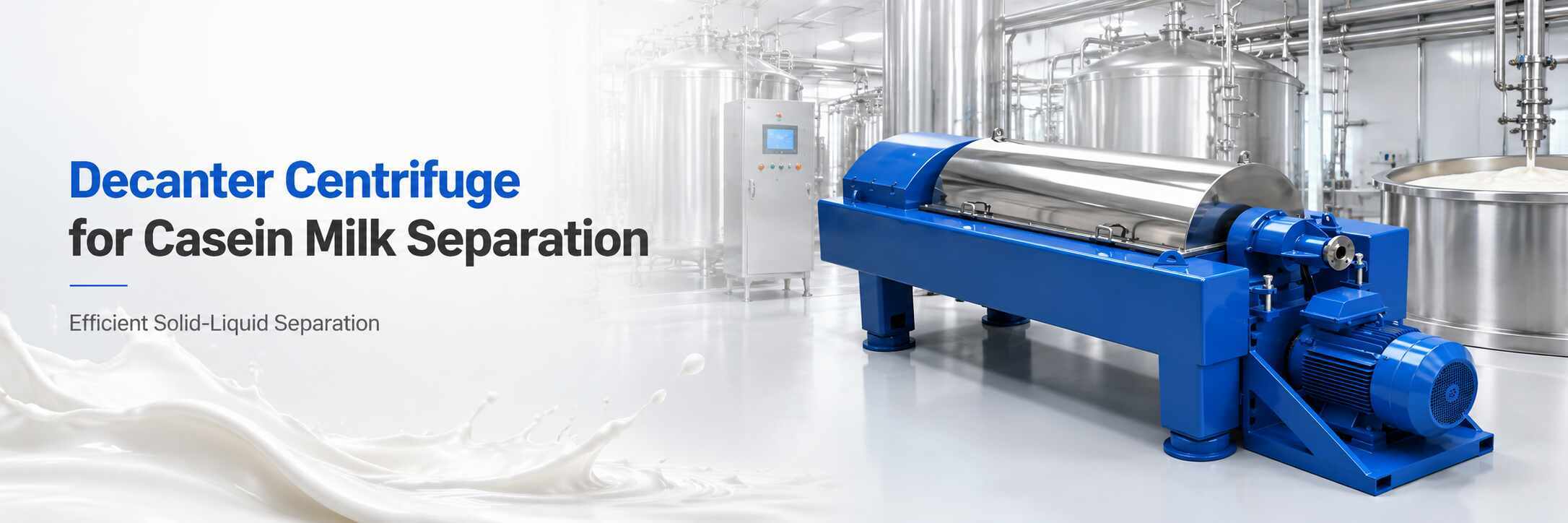 Dencanter Centrifuge for Casein Milk Separation