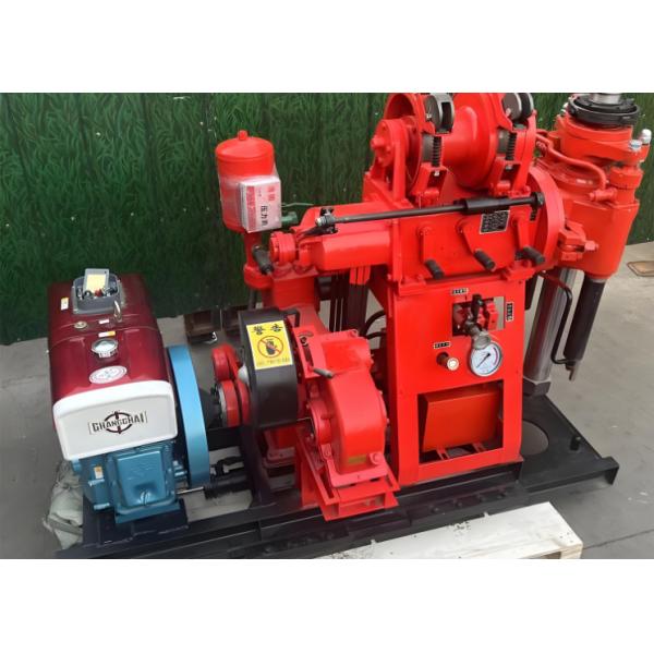 A portable geological exploration drilling rig with flexible operation