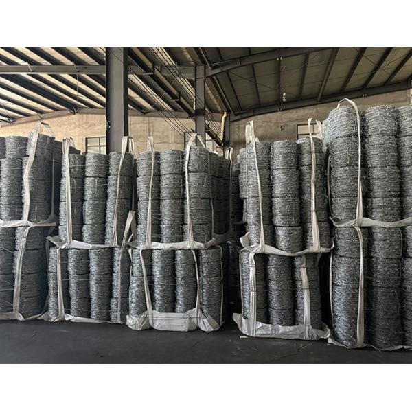 500 Meters Double Strand Reverse Twist Electro Barbed Wire Coils