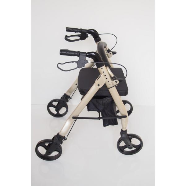 ALUMINUM ROLLATOR(LOADAGE:300POUNDS)