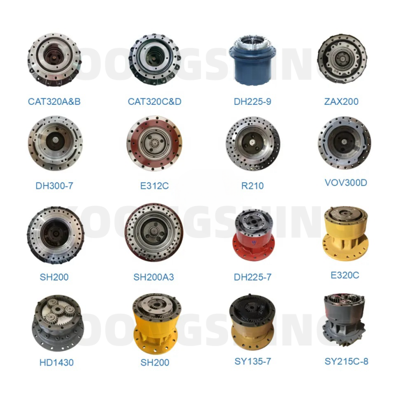 YOONGSHING Crawler Excavator E336D2/E340D/E340D2 Spare Parts Swing Device Reducer Swing Reduction Gearbox 378-9558/482-6619