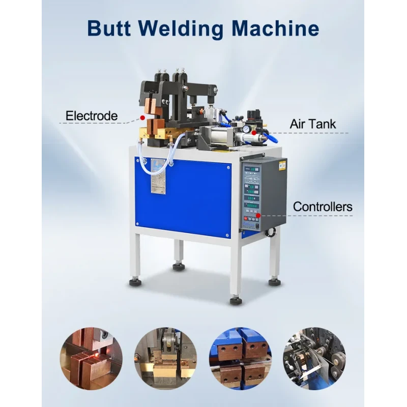 High-Speed Precision Joining Double-Head T-Butt Spot Welding Machine for Metal Sheets