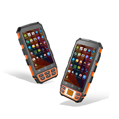Large Screen Handheld RFID Readers , 1D / 2D Barcode Scanner Android PDA With WiFi
