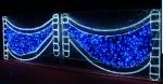 christmas street decorations light motif