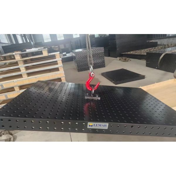 High Precision Nitrided Cast Iron D16 Metal Welding Table