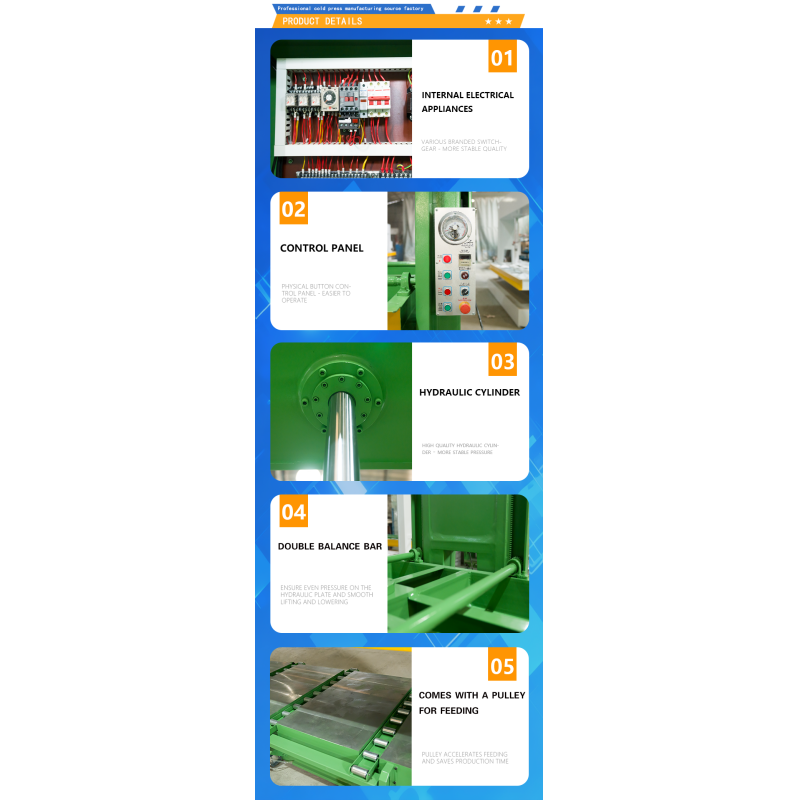 Two Cylinder Cold Press Machine Customized Laminating Press Machine 50T For Wood Based Panels