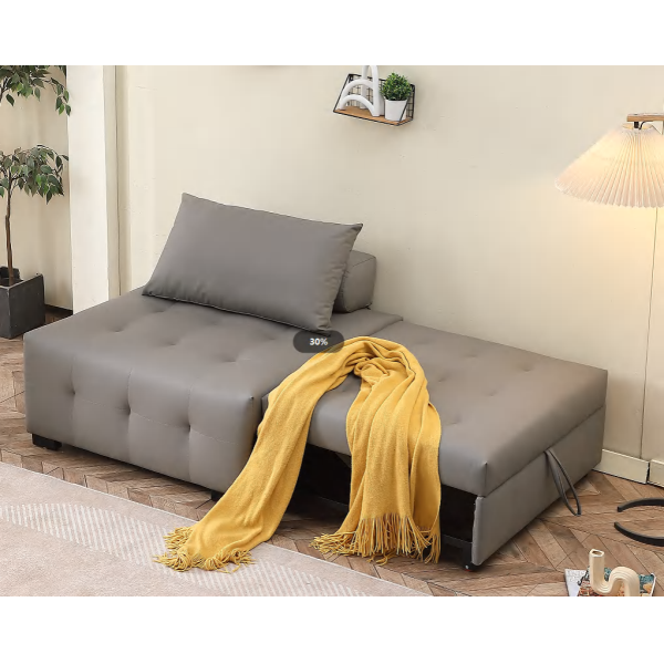 Modern Minimalist Single Sofa Bed For Bedroom And Study Room