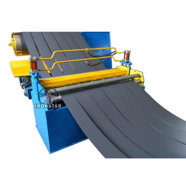 “11 Strips 0.3-0.8mm Thin Sheet Metal Slitting Machine Recoil Machine for Roll Forming Line Automatic Steel Coil Slitting and Rewinding Equipment High