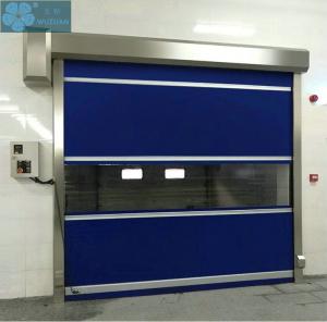 Buy cheap PVC Coated Fabric SS304 1.2m/S Security Roller Doors product