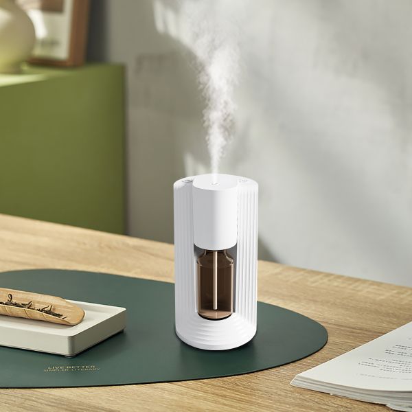 PP POM Portable Aromatherapy Diffuser 10-30m2 Coverage With Two Fluid Atomization