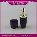 L036 Drum shape 15ml 30ml 50ml 80ml 120ml manufacturing cosmetic acrylic bottle