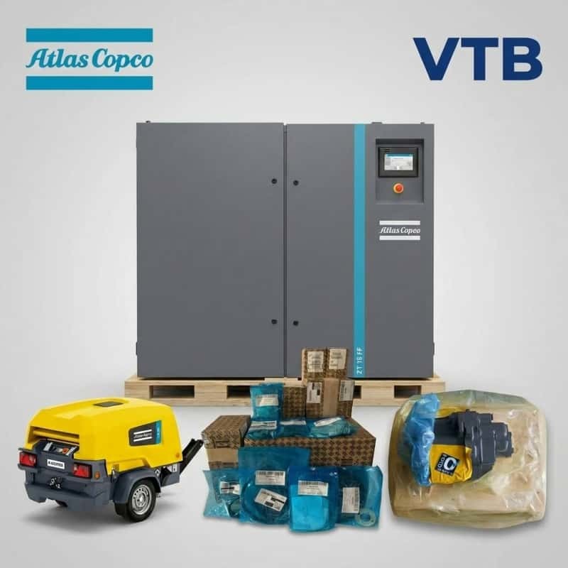 Atlas Copco Spare Parts Original Air Filter Oil Filter Separator Controller