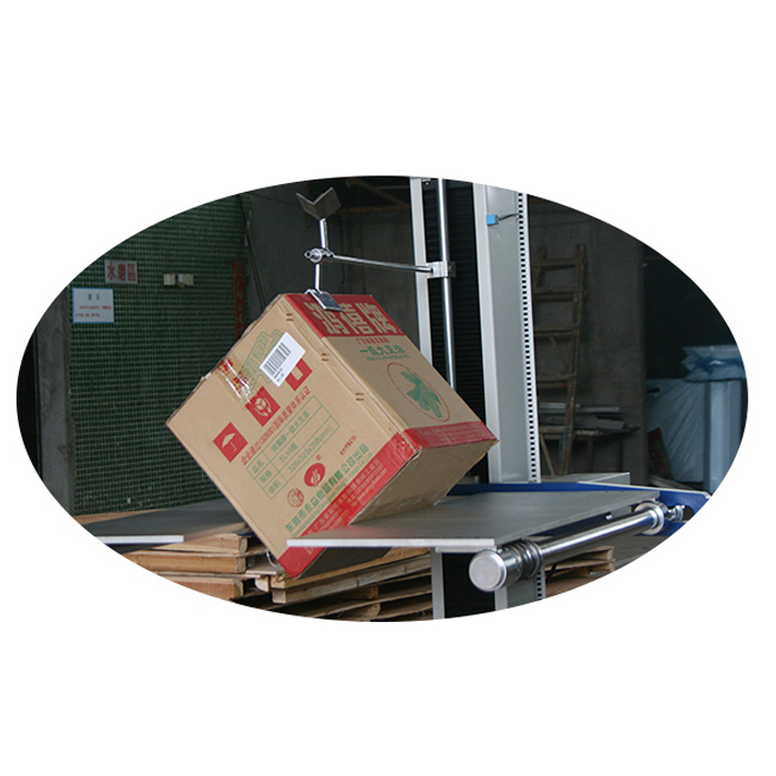 UP-3002 High-Precision Motorized Double Wing Free Fall Tester with 40~150cm Testing Height for Logistics Simulation