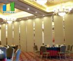Hotel Folding Sliding Partition Wall System Banquet Acoustic Room Dividers For