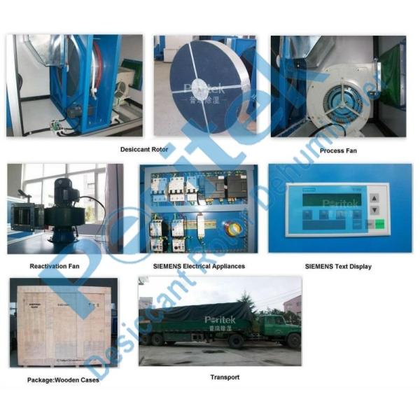 High Efficiency Industrial Desiccant Dehumidifier Control Humidity