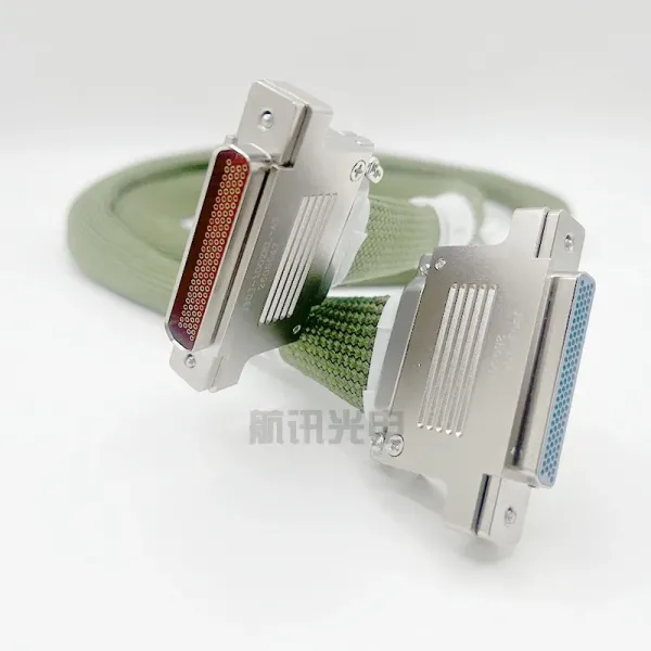 J30j-100tjl-1000-100zkp Double Headed Rectangular Connector with A3 Tail Clip for Aviation and mili-tary Use.